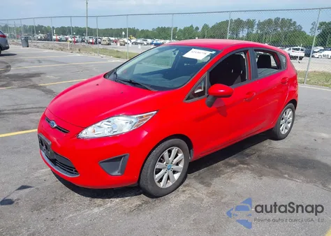 2012 Ford Fiesta Se из США, поврежденный, VIN 3FADP4EJ2CM114157